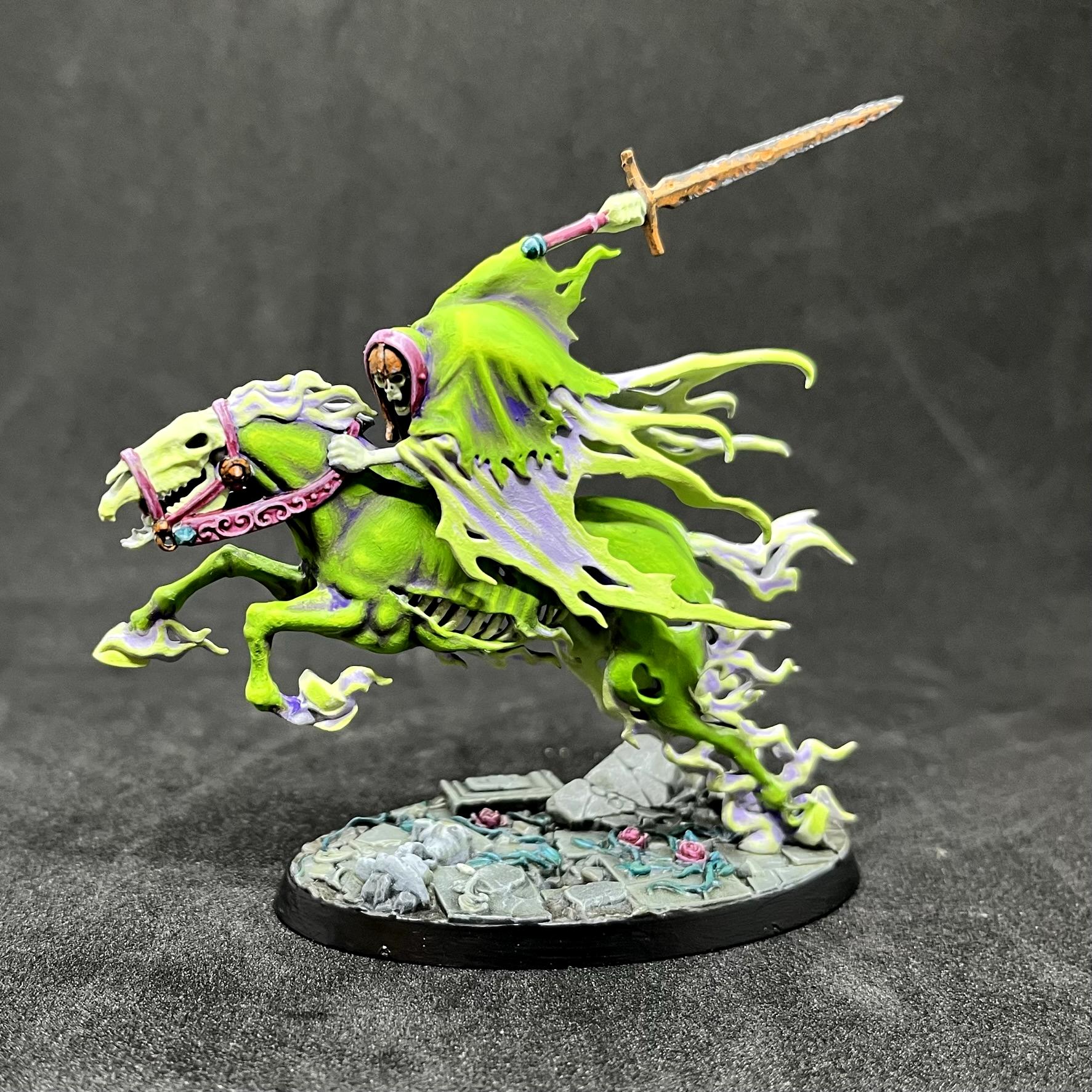 Dreadblade Harrow, Ghost, Horse, Nighthaunt, Undead Dreadblade Harrow